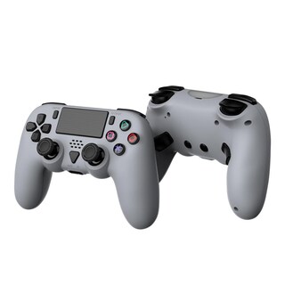 Foto 4 | Foto 4 | Controlador Inalámbrico Compatible Con Ps5 Ps5 Pro Ps5 Slim Azul Gris Con Altavoz Incorporado Y Bate