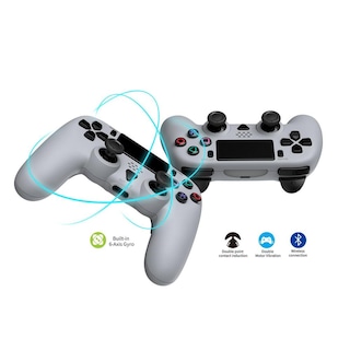 Foto 5 | Foto 5 | Controlador Inalámbrico Compatible Con Ps5 Ps5 Pro Ps5 Slim Azul Gris Con Altavoz Incorporado Y Bate