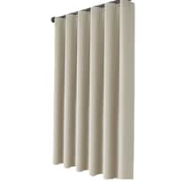 Cortinas De Baño Xtellar Tela Lavable Lino 180×180 Color Albaricoque