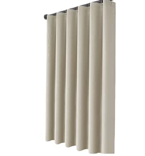 Foto 1 | Foto 1 | Cortinas De Baño Xtellar Tela Lavable Lino 180×180 Color Albaricoque