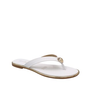 Foto 2 | Foto 2 | Sandalias Casuales De Piso De Horcapollo Senties Blanco Para Mujer