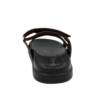 Foto 5 | Foto 5 | Sandalias Casuales De Piso Senties Café Para Mujer