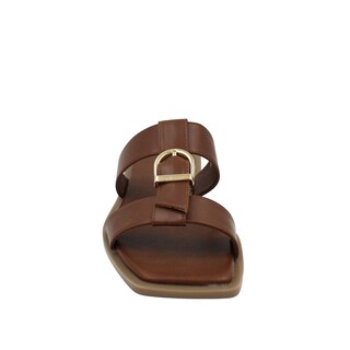 Foto 3 | Foto 3 | Sandalias Casuales De Piso Punta Cuadrada Senties Cobre Para Mujer