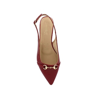 Foto 6 | Foto 6 | Flats Puntal Senties Rojo Para Mujer