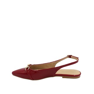 Foto 4 | Foto 4 | Flats Puntal Senties Rojo Para Mujer