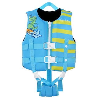 Foto 1 | Foto 1 | Chaleco De Natación Zeraty Neopreno Azul Con Correas Ajustables Para Niños Y Niñas