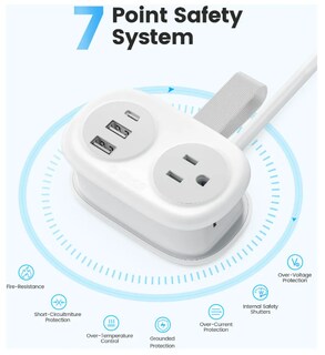 Foto 2 | Foto 2 | Multicontacto 5 en 1 Usb-c