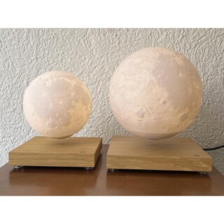 Foto 4 | Foto 4 | Lámpara De Levitación Magnética Crinn Luna Grande