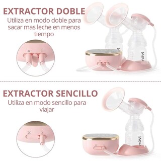 Foto 5 | Foto 5 | Extractor Eléctrico Nevi Blanco Doble Biberón Silencioso Con 5 Modos Y 9 Niveles De Velocidad