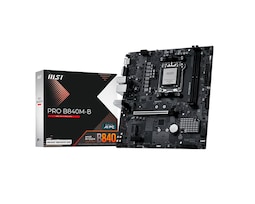 Tarjeta Madre Msi Pro B840m B Am5 Ddr5 128gb Micro Atx