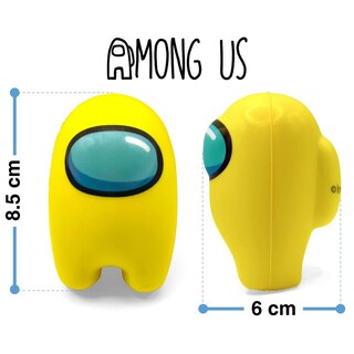 Foto 6 | Foto 6 | Juguete Squishy Toy Jam Amarillo Among Us
