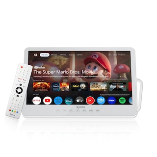 Foto 1 | Foto 1 | Televisor Portátil Sylvox 15.6 Pulgadas Negro Resistente Al Agua Ip66 Smart 1080p Recargable Para Rv