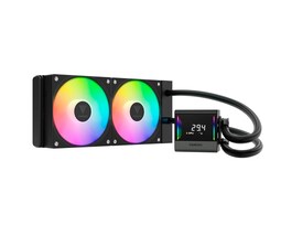 Enfriamiento Líquido Gamdias Chione E4 240 ARGB Digital Negro LGA1700/AM5