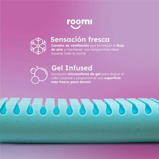 Foto 4 | Foto 4 | Almohada Estándar Roomi Smart Blocks Firmeza Alta