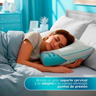 Foto 4 | Foto 4 | Almohada Estándar Roomi Smart Blocks Firmeza Media
