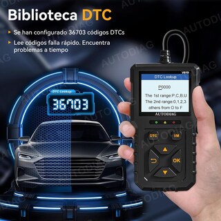 Foto 2 | Foto 2 | Escáner Automotriz Autodiag Obd2 Profesional Universal Para Coches