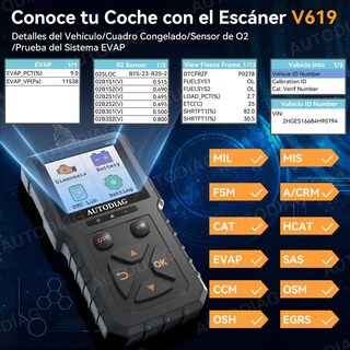 Foto 6 | Foto 6 | Escáner Automotriz Autodiag Obd2 Profesional Universal Para Coches