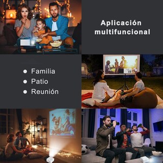 Foto 3 | Foto 3 | Mini Proyector Easytao Blanco 720p Nativo Wifi Para Smartphone Y Pc