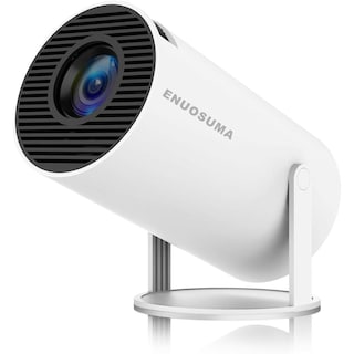Foto 1 | Foto 1 | Mini Proyector Android 11 Blanco 4k 1080p Doble Banda Wifi6 5g Bluetooth 5.2 200 Lúmenes Ansi Rotaci