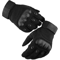 Guantes De Moto Aoyomo Negro Dedo Completo Pantalla Táctil Para Hombre Mujer
