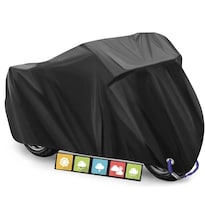 Funda Para Moto Oxford Negro Impermeable Protección Integral Xl 91 Pulgadas