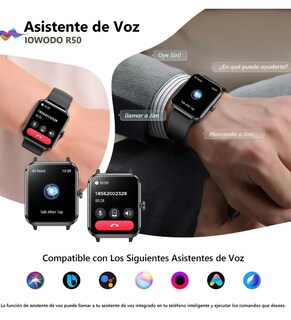 Foto 2 | Foto 2 | Smartwatch Xtellar Negro con Bluetooth