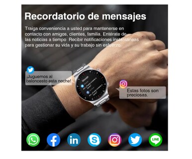 Foto 3 | Foto 3 | Smart Watches Hombres Xtellar Reloj Inteligente