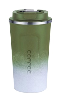 Foto 1 | Foto 1 | Taza De Viaje Térmica Doble Pared Acero Inoxidable Modelo Verde