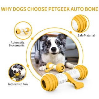 Foto 7 | Foto 7 | Juguetes Interactivos Petgeek Perros Mediano Usb Recargable Duradero