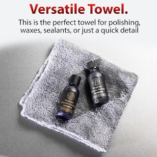 Foto 4 | Foto 4 | Toalla De Microfibra Adam's Gris Sin Bordes De Calidad Premium