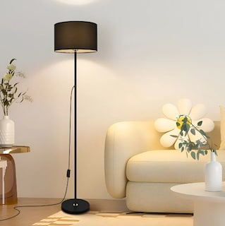 Foto 2 | Foto 2 | Lámpara De Pie Moderna Para Sala Y Recámara Modelo Negra