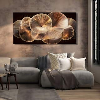 Foto 2 | Foto 2 | Cuadro Decorativo Abstracto 20x30cm Nebulosa De Cristal