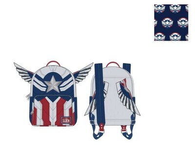 Foto 3 | Foto 3 | Captain America - Falcon Backpack Mini