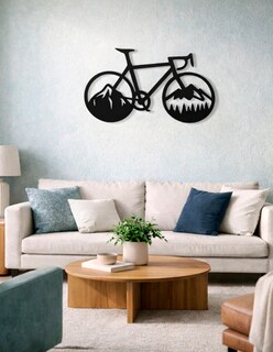 Foto 2 | Foto 2 | Cuadro Bicicleta Decoración de Pared MDF 9mm |Adorno Moderno para el Hogar, Dormitorio, Sala Hecho en México