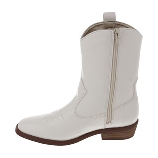 Foto 6 | Foto 6 | Bota Vaquera Karsten Color Hueso Para Niña