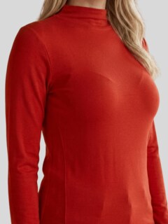 Foto 6 | Foto 6 | Blusas Mujer Manga Larga Interior Térmico Invierno Bl-1039 Rojo Dama