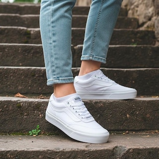 Foto 7 | Foto 7 | Tenis Vans Brooklyn Ls Platform - 0dc4www - Blanco - Mujer Blanco