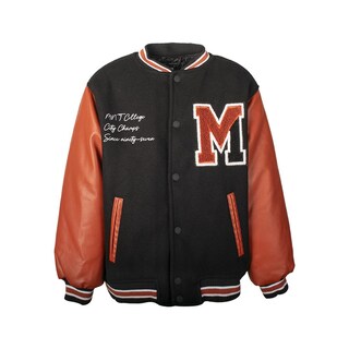 Foto 2 | Foto 2 | Chamarra Varsity Para Niño Con Bolsas Greenlander Naranja