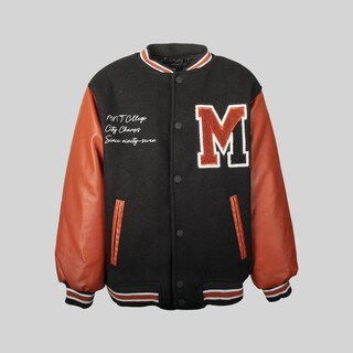 Foto 3 | Foto 3 | Chamarra Varsity Para Niño Con Bolsas Greenlander Naranja