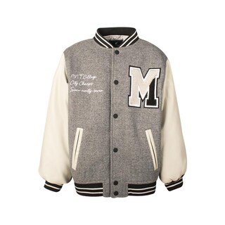 Foto 1 | Foto 1 | Chamarra Varsity Para Niño Con Bolsas Greenlander Gris