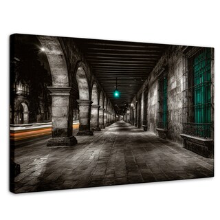 Foto 1 | Foto 1 | Cuadro Decorativo México Canvas Centro Histo Brilla 90x60