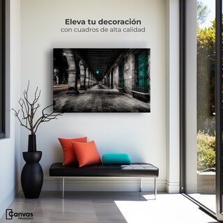 Foto 3 | Foto 3 | Cuadro Decorativo México Canvas Centro Histo Brilla 90x60