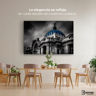 Foto 2 | Foto 2 | Cuadro Decorativo México Canvas Bellas Artes Aura 90x60