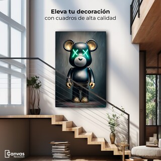 Foto 3 | Foto 3 | Cuadro Decorativo Canvas Lumo Neón 60x90