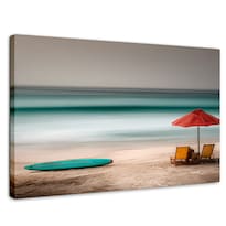 Cuadro Decorativo México Canvas Tulum Arena Y Sol 90x60