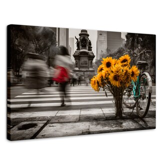 Foto 1 | Foto 1 | Cuadro Decorativo México Canvas Reforma Fuerza Viva 90x60