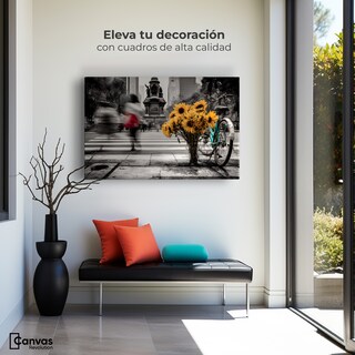 Foto 3 | Foto 3 | Cuadro Decorativo México Canvas Reforma Fuerza Viva 90x60