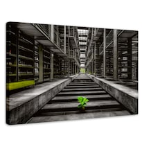 Cuadro Decorativo México Canvas Vasco Selva Ciudad 90x60