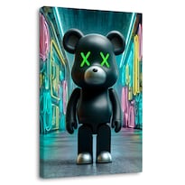 Cuadro Decorativo Canvas Grafiti Lumo 60x90