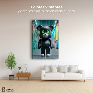 Foto 2 | Foto 2 | Cuadro Decorativo Canvas Grafiti Lumo 60x90